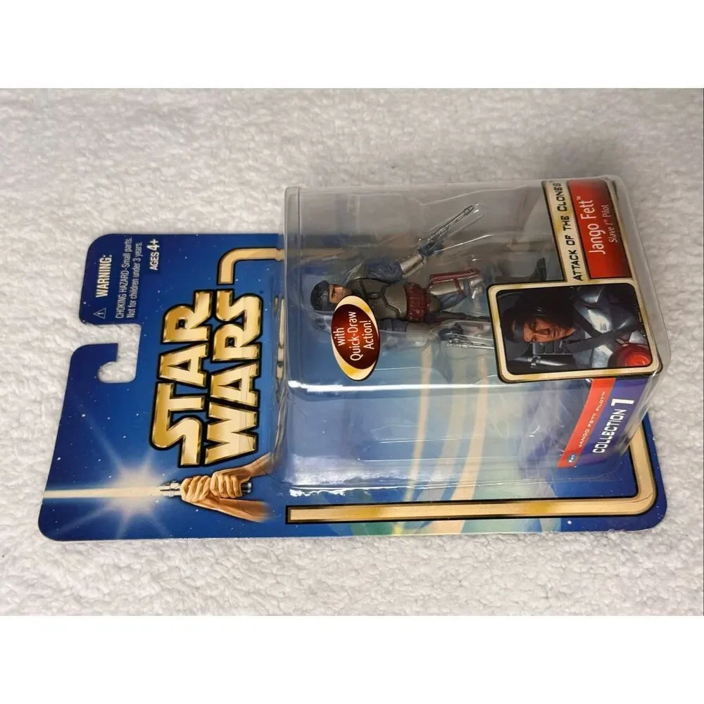 Star Wars: Attack of the Clones Jango Fett (Slave I Pilot) Action Figure/Hasbro